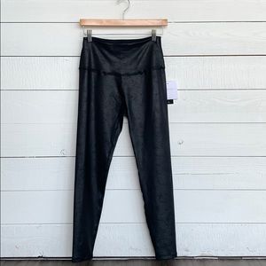 Beyond Yoga faux leather HW legging